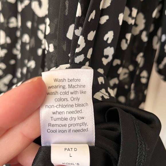 Nine West cheetah print swing dress - Picture 3 of 4